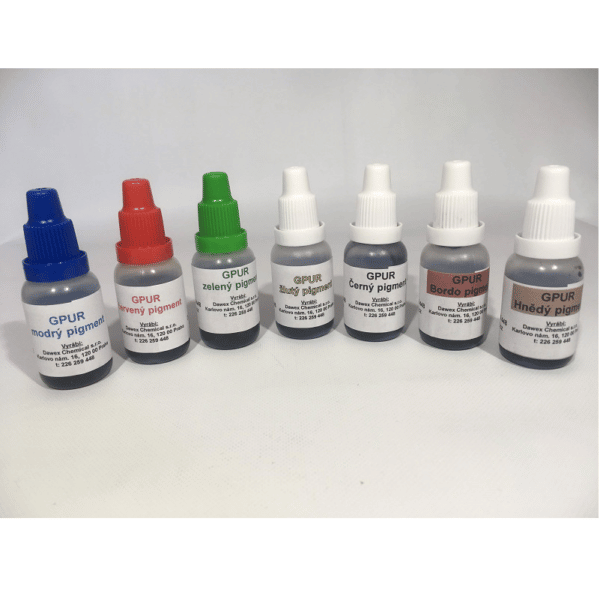 GPUR pigment BORDO 15 g, Kapalný, Průhledný