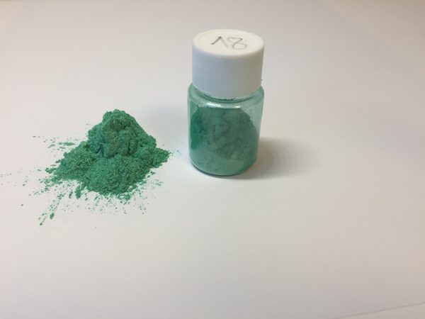 GPUR perleťový pigment, 18 Středně zelená 10g, DOČASNĚ NEDOSTUPNÝ